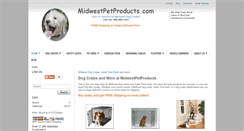Desktop Screenshot of midwestpetproducts.com