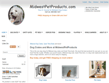 Tablet Screenshot of midwestpetproducts.com